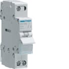 HAGER BOCCHIOTTI - Deviatore 1-2 1 polo 1 NA + 1 NC 25 A 1 modulo DIN comune in alto SFH125