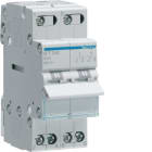 HAGER BOCCHIOTTI - Commutatore 1-0-2 2 poli 2 NA + 2 NC 40 A 2 moduli DIN comune in alto