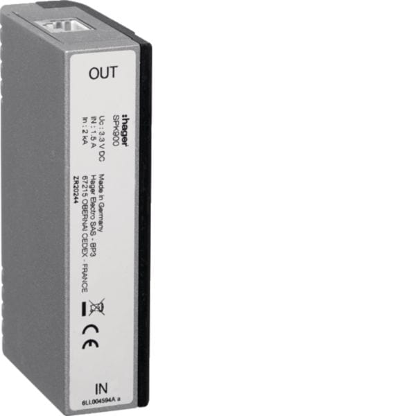 HAGER BOCCHIOTTI - SPD RJ45 per reti Ethernet and VoIP