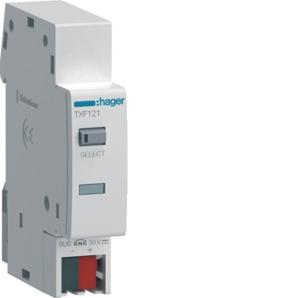 HAGER BOCCHIOTTI - Modulo gateway KNX per contatori di energia configurazione in easy e ETS 1M TXF121