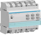 HAGER BOCCHIOTTI - Modulo KNX 6 uscite 16A 230V AC carichi capacitivi con misuratore di corrente 4M TYA606E