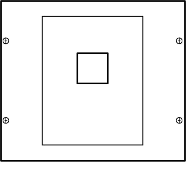 HAGER BOCCHIOTTI - Kit interruttore di manovra HA125/160 H300 L350 quadro 4 / quadro 5 UC008