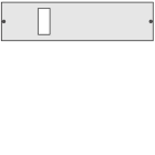 HAGER BOCCHIOTTI - Kit per scatolati x160 magnetotermico orizzontale H150 L600 quadro 4 / quadro 5 UC013H