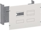 HAGER BOCCHIOTTI - Kit per 2 scatolati fissi differenziali verticali x250 H400 L600 quadro evo UC264XHR