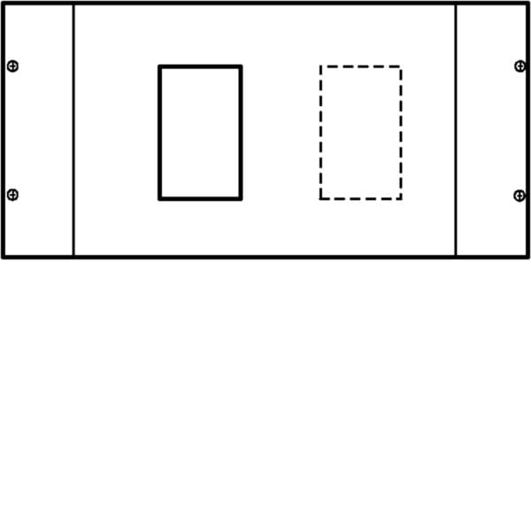 HAGER BOCCHIOTTI - Kit per 2 scatolati x250 motorizzati verticali H300 L600 quadro 4 / quadro 5