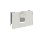 HAGER BOCCHIOTTI - Kit per 1 scatolato estraibile orizzontale P630 H300 L600 quadro evo UC463PWN