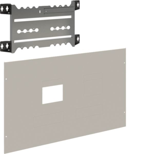 HAGER BOCCHIOTTI - Kit per 2 scatolati x630 differenziali verticali H600 L600 quadro 4 / quadro 5 UC466XR