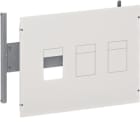 HAGER BOCCHIOTTI - Kit per 3 scatolati rimovibili verticali P630 H300 L800 quadro evo UC486PPN