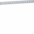 HAGER BOCCHIOTTI - Barra in rame forata e filettata M6 sezione 20x5 L1750