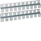 HAGER BOCCHIOTTI - Staffa universale in lamiera zincata L250 quadro 4 / quadro 5