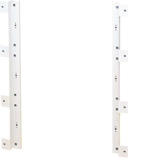 HAGER BOCCHIOTTI - Coppia di elementi di fissaggio per pannelli H400 RAL7035 venezia