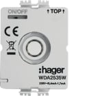 HAGER BOCCHIOTTI - MOD.LED PER INT.MANP., 230V, CON NEUTRO WDA2535W