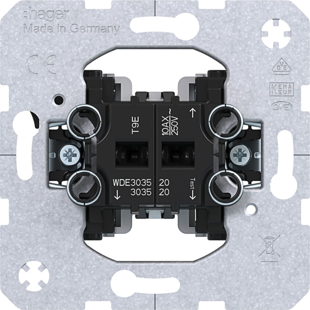 HAGER BOCCHIOTTI - INT.DOPPIO PER VEN.UNIPOL.COMANDO TAPP. WDE303520