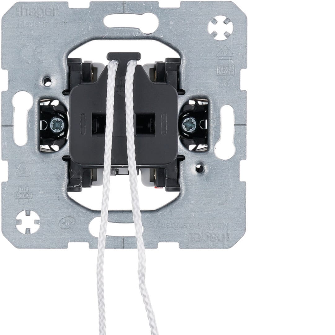 HAGER BOCCHIOTTI - PULS.A TIRANTE CON SEGN.COM.LUCI WDE395619