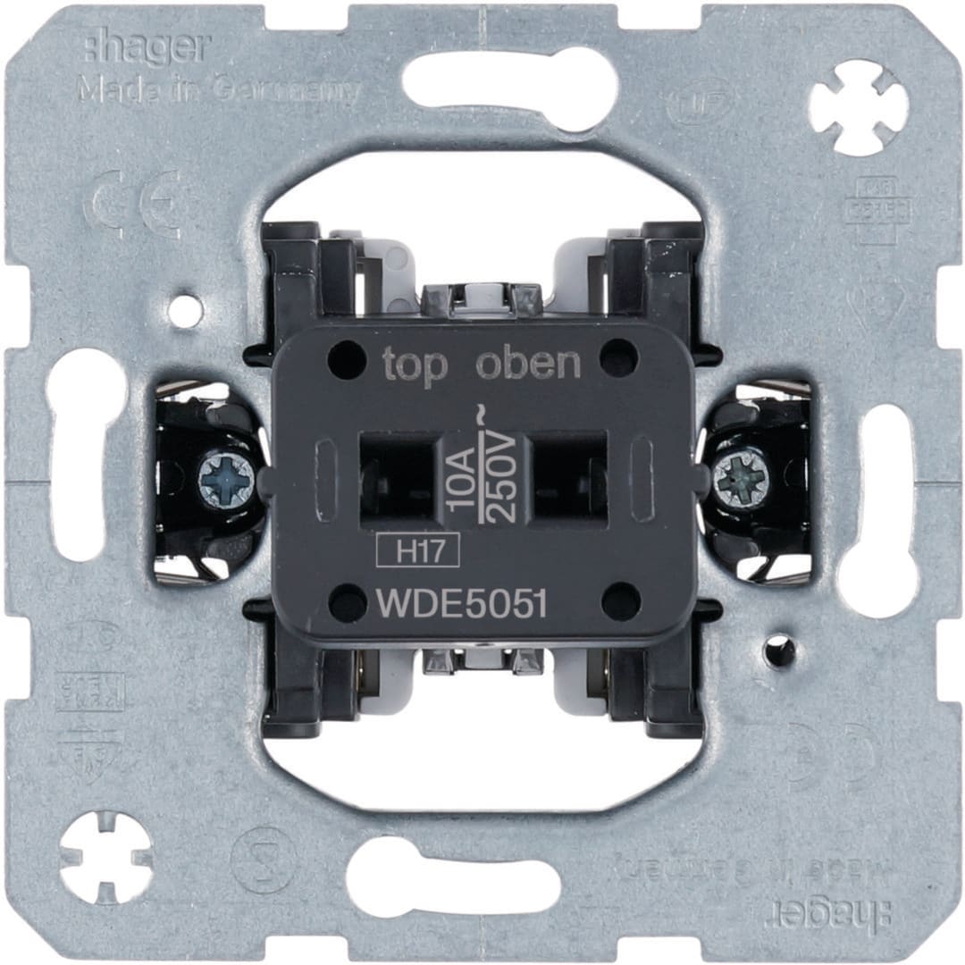 HAGER BOCCHIOTTI - PULS. CONTATTO DI CHIUSURA X HOTEL CARD WDE5051