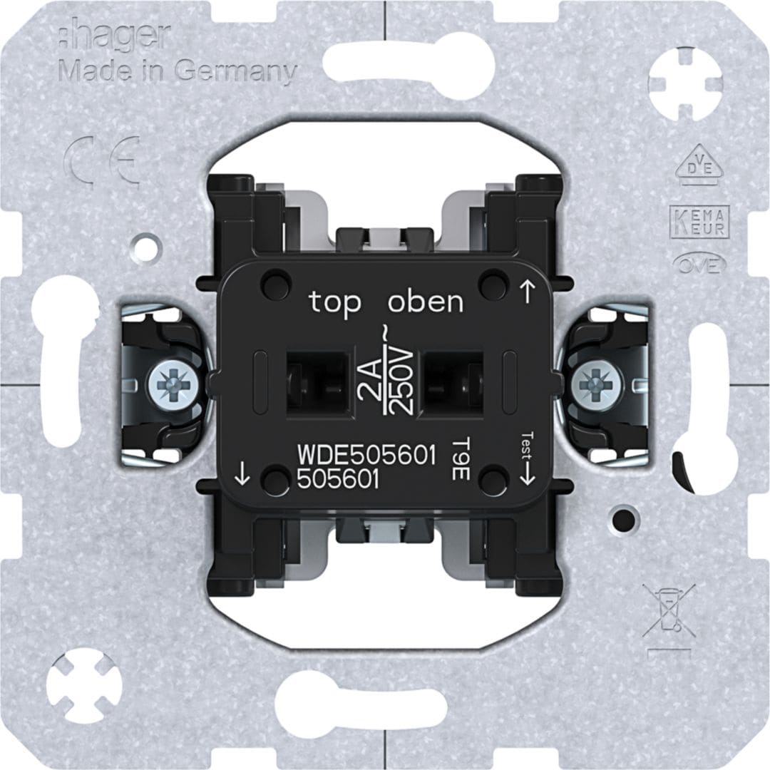 HAGER BOCCHIOTTI - PULS.CONT. COMM. X HOTEL CARD COM.LUCI WDE505601