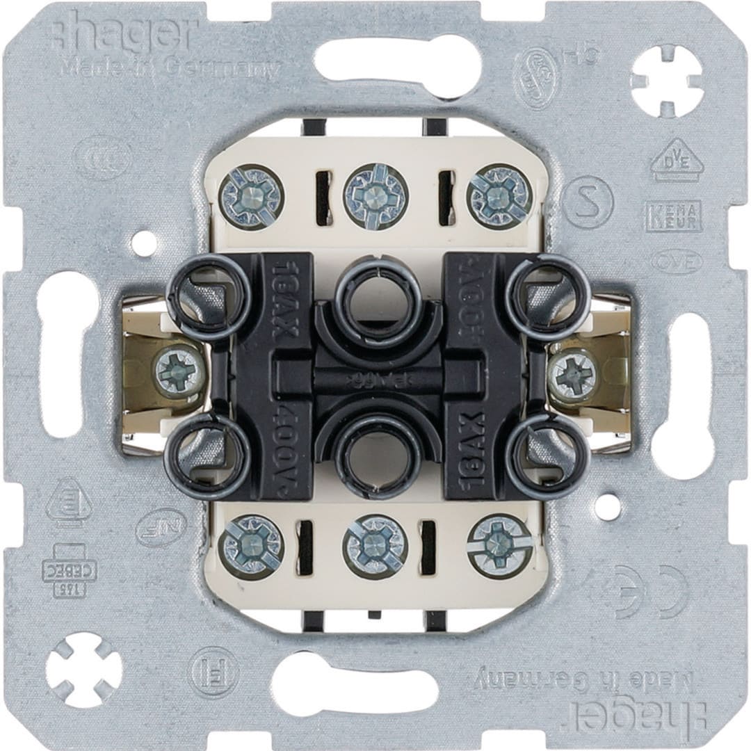 HAGER BOCCHIOTTI - INTERRUTTORE TRIPLO COMANDO LUCI WDE633023
