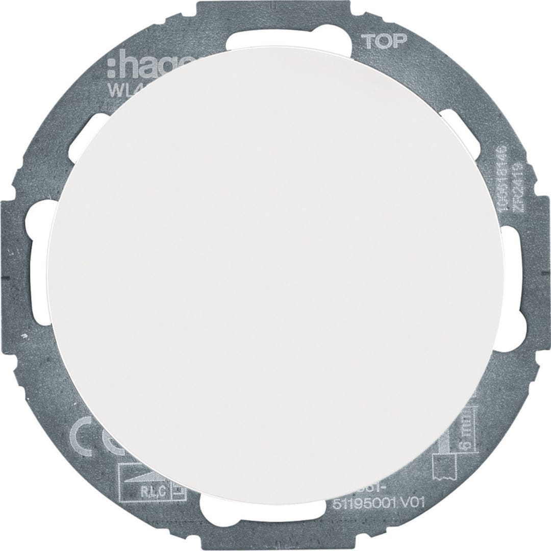 HAGER BOCCHIOTTI - DIMMER UNIV.MANOP.(LED R.CLASSIC BIA.POL WL4011WG