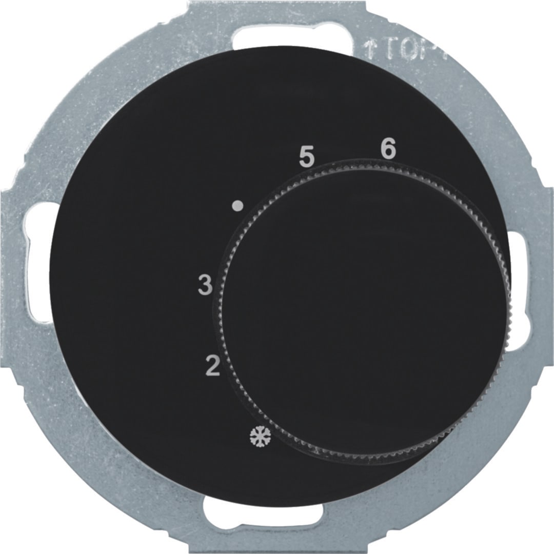 HAGER BOCCHIOTTI - TERM. 1 SC + P.ZO C.LE 1930/R.CLASS NERO WLN5026BG