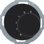 HAGER BOCCHIOTTI - TERM. 1 SC + P.ZO C.LE 1930/R.CLASS NERO WLN5026BG