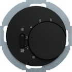 HAGER BOCCHIOTTI - TERM.DEV.+ P.ZO C.LE + E/I R.CLASS NERO WLN5029BG