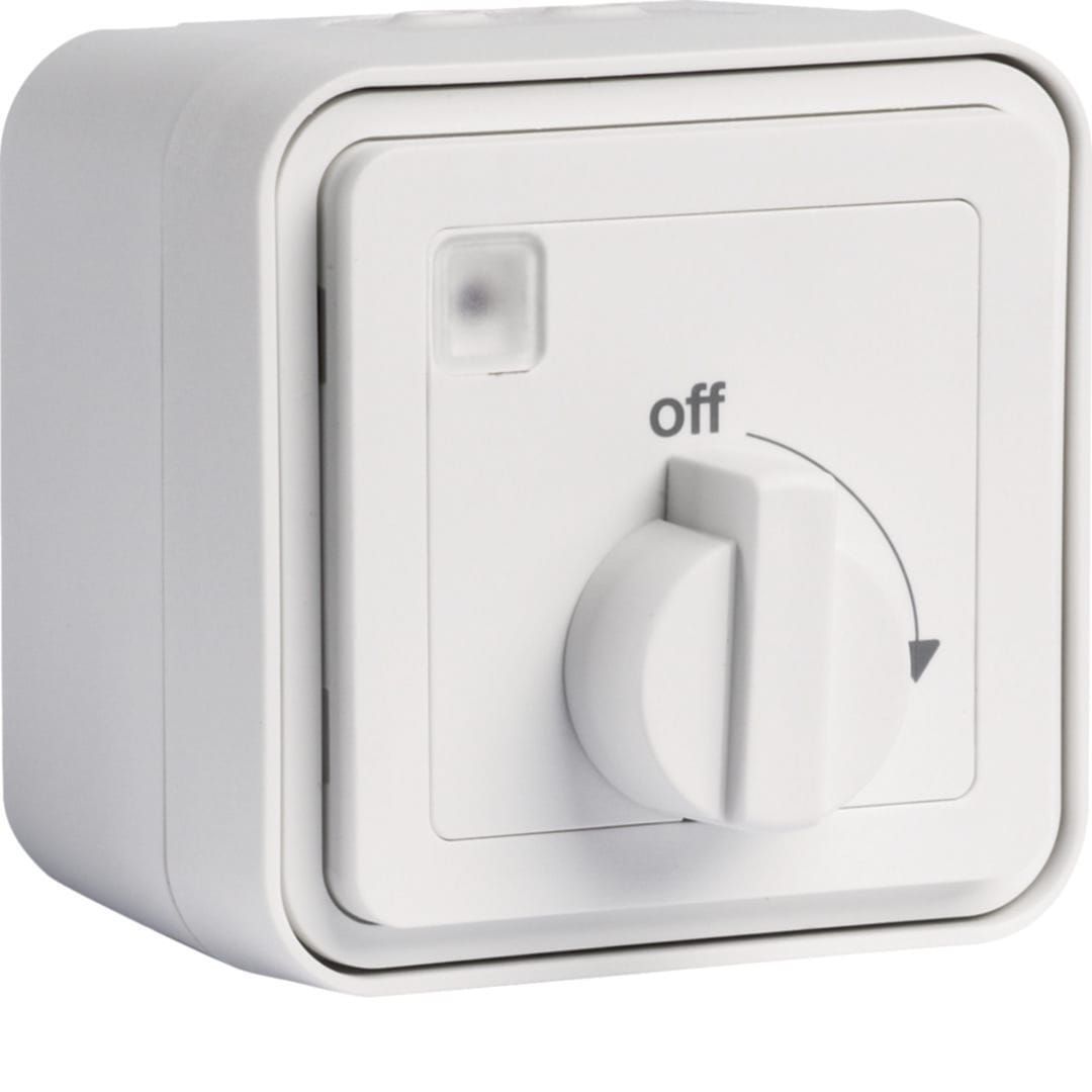 HAGER BOCCHIOTTI - TIMER MECC. PAR.15 MIN + MAN.REG. W1 BI WNC009B