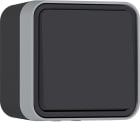 HAGER BOCCHIOTTI - DEVIAT.A PARETE W1 GRIGIO/GRIGIO OP. WNC011