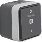 HAGER BOCCHIOTTI - INT. 2 POLI + 'HEIZUNG - 0 - I' W1 GRI WNC015