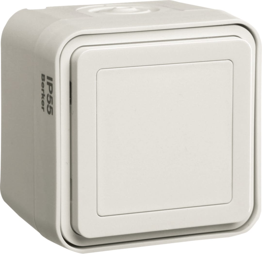 HAGER BOCCHIOTTI - INSERTO CIECO A PARETE W.1 BIA.POL.OPACO WNC157B