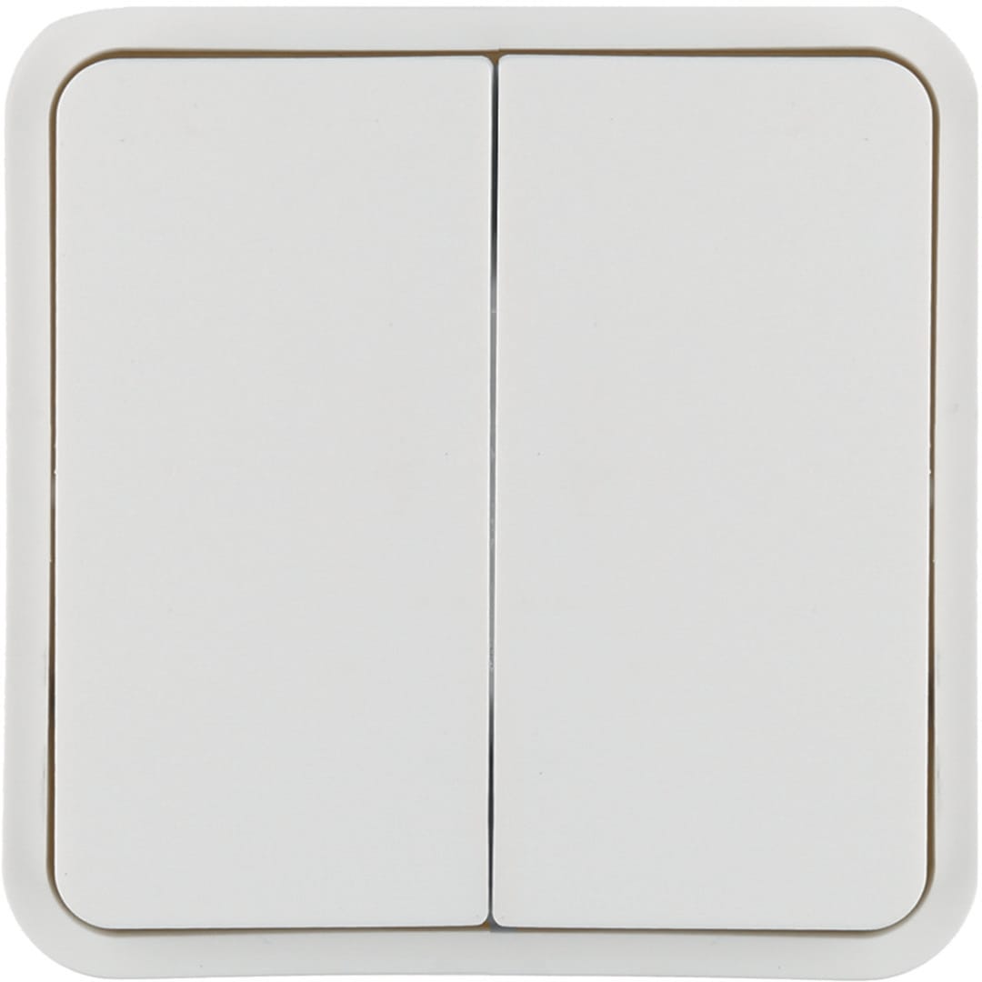 HAGER BOCCHIOTTI - BILANCIERE DOPPIO W.1 BIANCO POLARE WNT944B