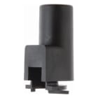 HAGER BOCCHIOTTI - INVITO TUBO A PARETE NERO WTA6200BG