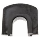 HAGER BOCCHIOTTI - CONNET. X COMB.MULTIPLE A PARETE NERO WTA6300BG