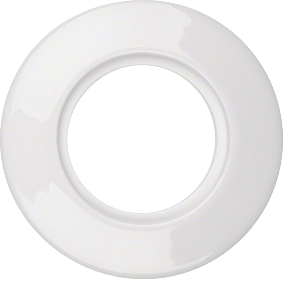 HAGER BOCCHIOTTI - CORNICE 1P SERIE 1930 PORC. BIA.POL.LUC. WTD3100PWG