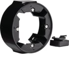 HAGER BOCCHIOTTI - CORNICE 1P A PARETE NERO LUC. WTD3110BG