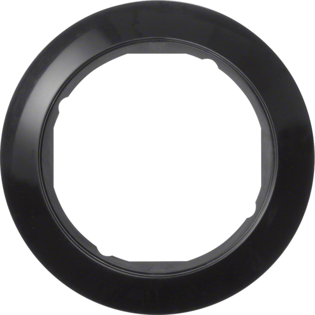 HAGER BOCCHIOTTI - CORN.1P X P.ZO C.LE 58 MM 1930 NERO WTD3191BG