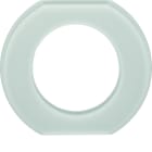 HAGER BOCCHIOTTI - CORNICE INTERMEDIA IN VETRO SERIE GLAS WTD7172GWG