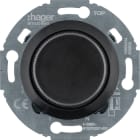 HAGER BOCCHIOTTI - DERIV.X DIMMER UNIV.MANOP.1930/GLAS NERO WTN4041BG