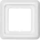 HAGER BOCCHIOTTI - CORNICE 1P WG UP IP44 BIA.POL. LUCIDO WWD1100PW