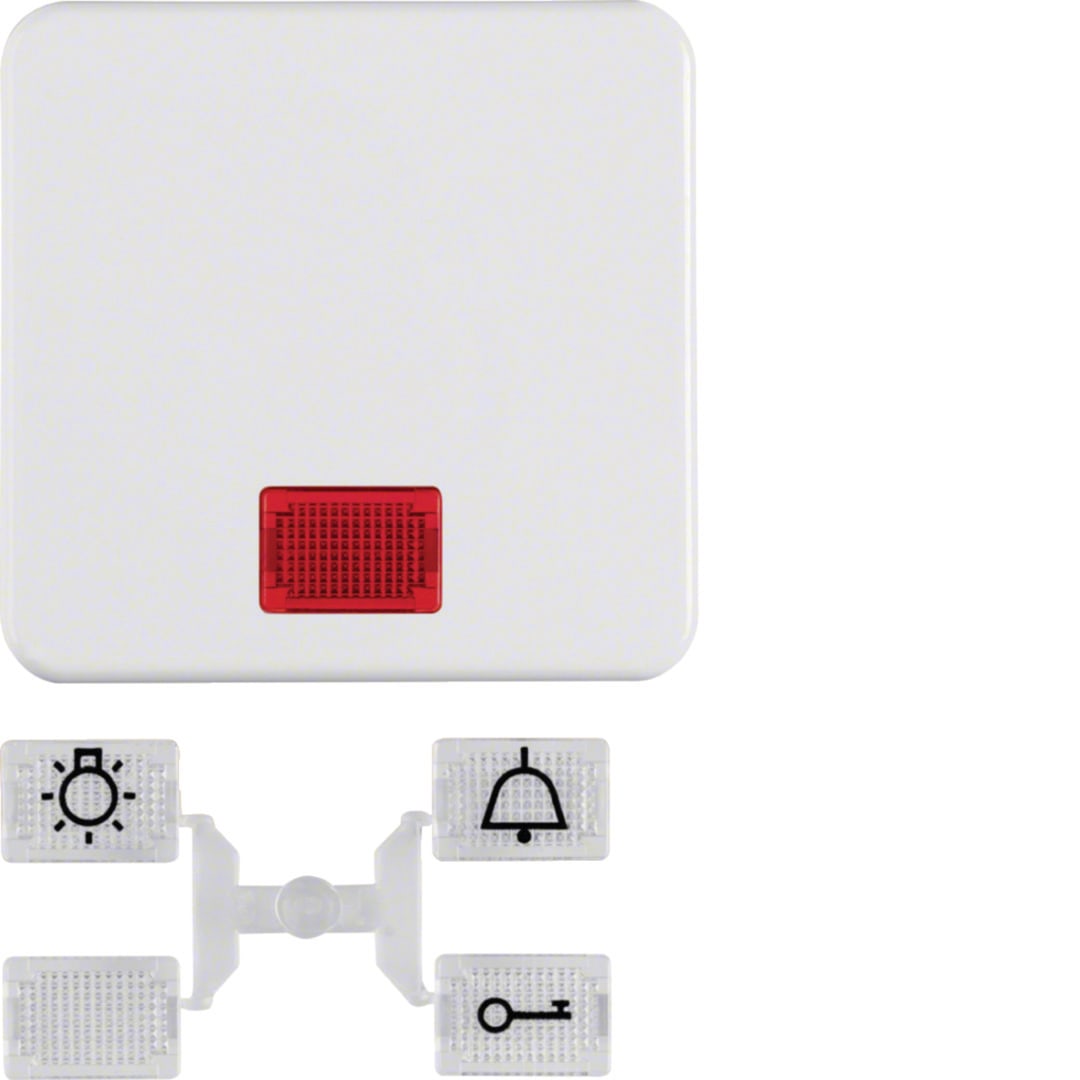 HAGER BOCCHIOTTI - BILANC. WG UP IP44 BIANCO POLARE LUCIDO WWW1336PW