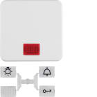 HAGER BOCCHIOTTI - BILANC. WG UP IP44 BIANCO POLARE LUCIDO WWW1336PW