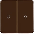 HAGER BOCCHIOTTI - BIL.DOPPIO + SIMB.FRECCIA WG UP IP44 MAR WWW2001BR