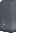 HAGER BOCCHIOTTI - Colonna di supporto ispezionabile per stazioni di ricarica witty park XEV426