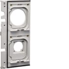 HAGER BOCCHIOTTI - Ricambio supporto presa grigia IoTecha M3M2 per stazioni di ricarica witty