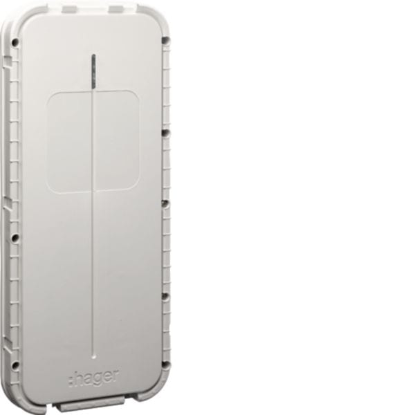 HAGER BOCCHIOTTI - Ricambio copriterminale di ricarica grigio per stazioni di ricarica witty XEVS120