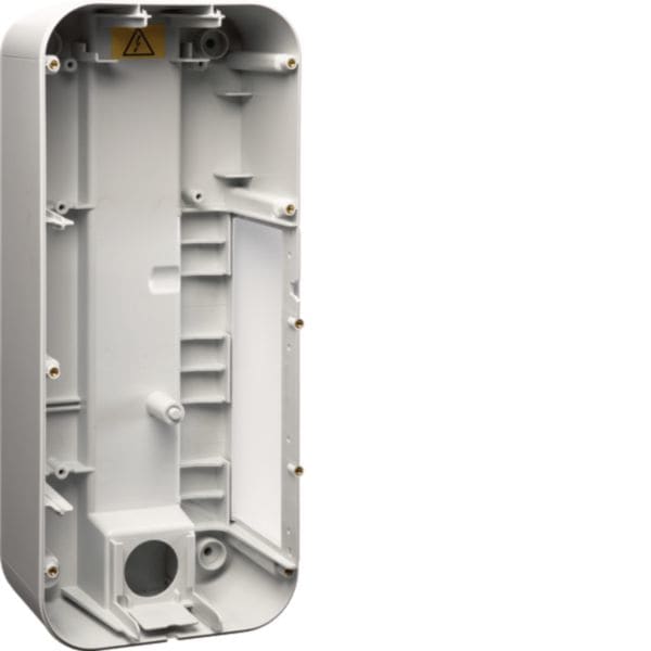 HAGER BOCCHIOTTI - Alloggiamento di ricambio di colore grigio per stazione di ricarica witty XEVS140