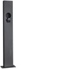 HAGER BOCCHIOTTI - Colonna supporto in acciaio per stazione di ricarica witty one, plus e pro