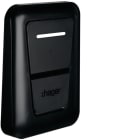 HAGER BOCCHIOTTI - Ricambio coperchio frontale antracite per witty one, plus e pro con presa