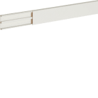 HAGER BOCCHIOTTI - Minicanale 2 scomparti con coperchio standard bianco TMC 40/2x10 W