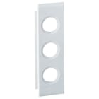 HAGER BOCCHIOTTI - AST W Adattatore scatola SDN-Tubo con fori D.22 linee TA-N/TA-EN/TA-GN BIANCO