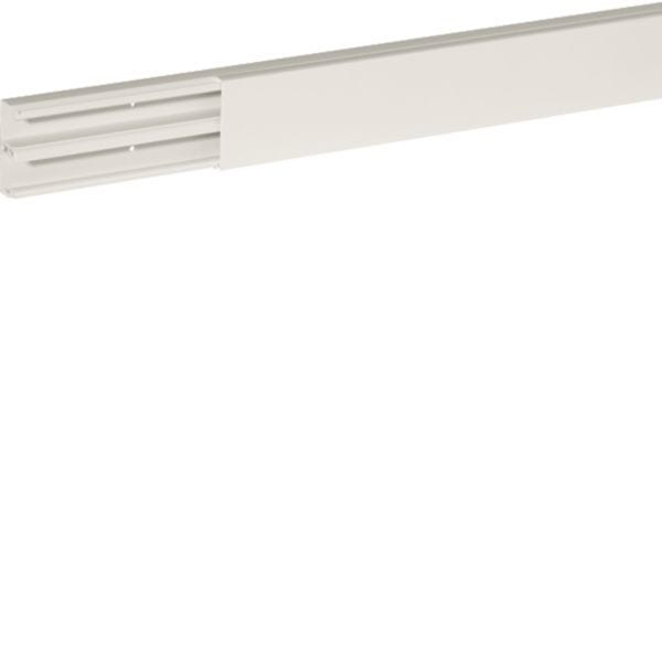 HAGER BOCCHIOTTI - Minicanale 2 scomparti con coperchio standard bianco TMC 40/2x17 W